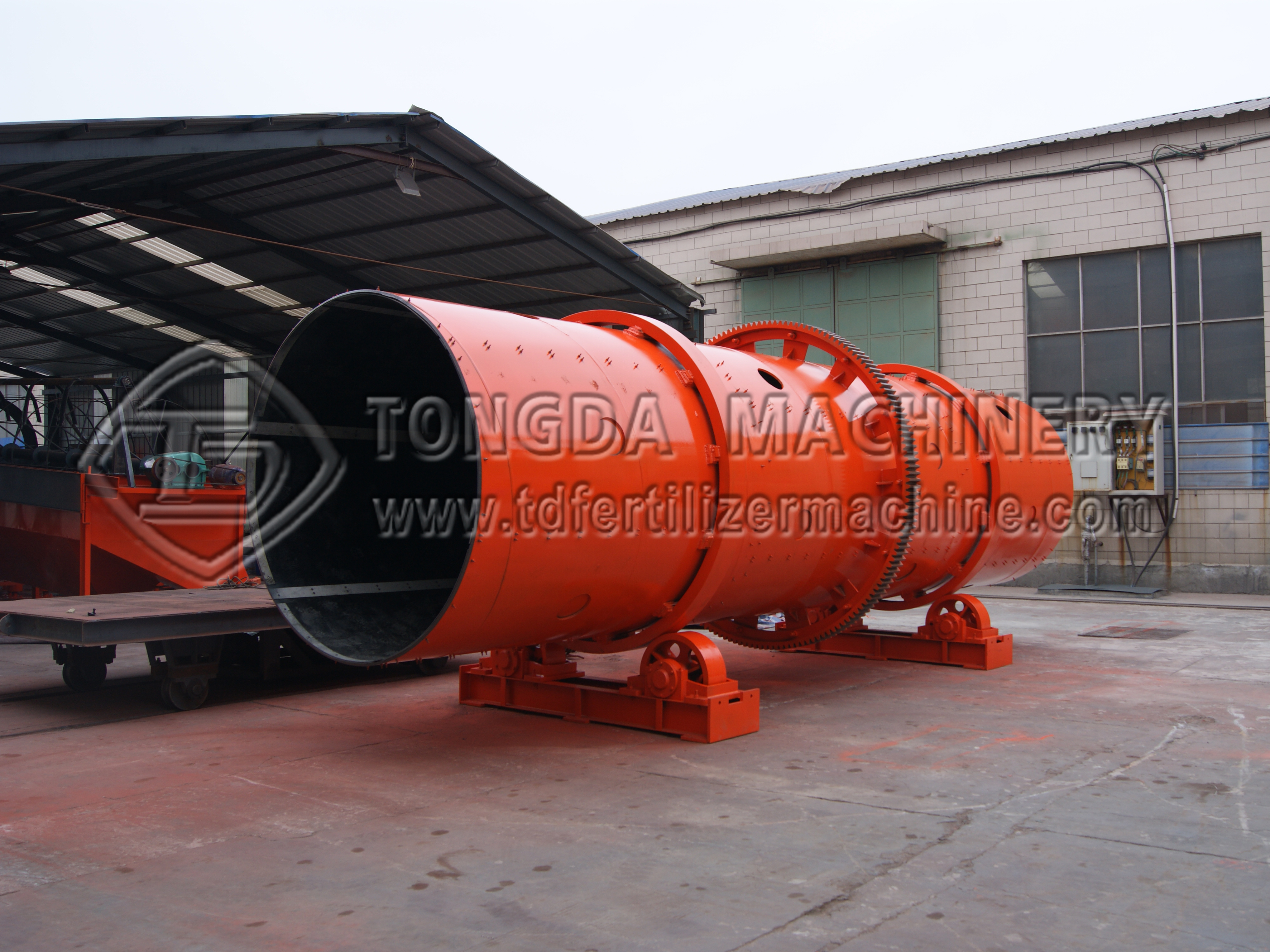 Rotary Drum Granulator Fertilizer Making Machine | Tongda