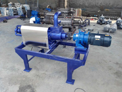 Feedback of fertilizer solid-liquid separator from Mexico