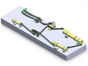 Double Disc Granulators Organic Fertilizer Production Line