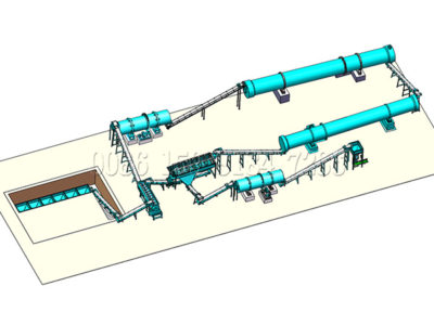 Earthworm/Vermicompost Fertilizer Production Line